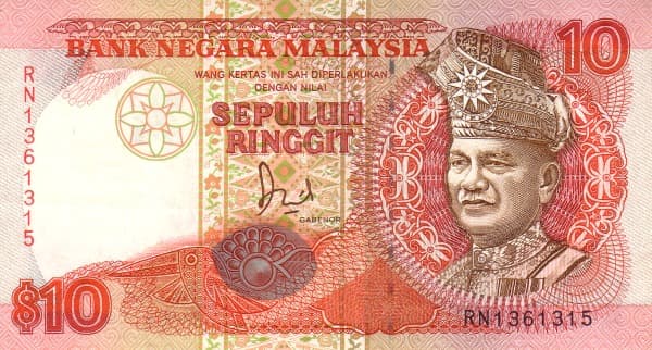 10 Ringgit Bank Negara Malaysia