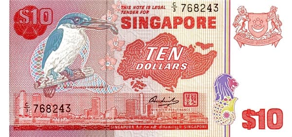 10 Dollars Board of Commissioners of Currency