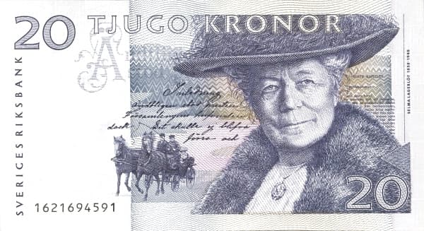 20 Kronor Sveriges Riksbank
